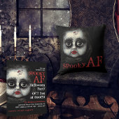 カスタムAF不気味ハローウィンパーティ スクエアペーパーコースター