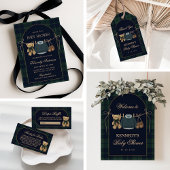 Preppy Polo Teddy Bear Baby Shower 招待状