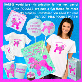 ピンクプードルパーソナライズされた クッション