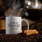Personalized Accountant Finance Professional Coffe コーヒーマグカップ