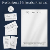 Professional Minimalist Business Sticker ラウンドシール