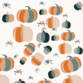 パンプキンヘロウィーンの招待 スクエアペーパーコースター