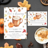 パンプキンコーヒーの思い出と花嫁 ポスター