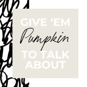 Pumpkin to Talk About ペーパープレート
