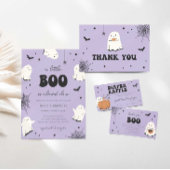 小さなブーはほとんど赤ちゃんシャワー招待状 招待状