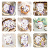 Woodland Animals Wild One 1st Birthday 招待状