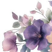 紫の花を結婚式 プログラム