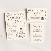 手書予測できなき結婚の テーブルナンバー