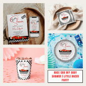 Race Car Boy Baby Shower | Little Racer Party ペーパープレート