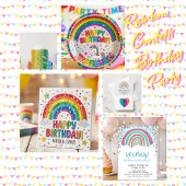 Magical Rainbow birthday party Paper 紙コップ