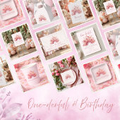 Rainbow Onederful 1st Birthday Party Welcome 横断幕