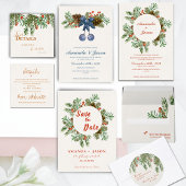 赤素朴果実クリスマスウェディング日付を保存