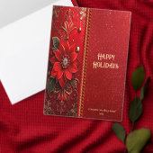 Holiday Return Address Self-inking Stamp セルフインキングスタンプ (この独立クリエイターのコレクションをカスタマイズ。)