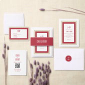 レッド結婚ズ ラウンドシール (この独立クリエイターのコレクションをカスタマイズ。)