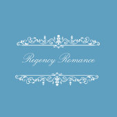 Elegant Regency Blue  & White Wedding Invitation 招待状