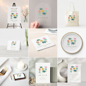 予算レトロミッドセンチュリーモダン結婚式招待状