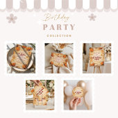 Retro Basketball Court Birthday 招待状