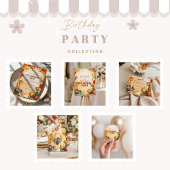 Retro Basketball Trophy Birthday 招待状