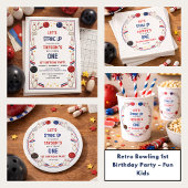 Retro Bowling 1st Birthday Party – Fun Kids  フェイバーボックス
