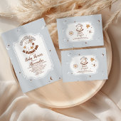 レトロハロウィーンリトルブベビーシャワー スタンダードカクテルナプキン