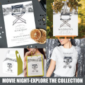 レトロ大人誕生日パーソナライズされたサインフィルムストリップ ポスター