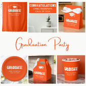 レトロオレンジ2024年大学院 紙コップ