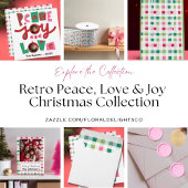 ピンクのサンタ シーズンカード