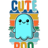 レトロヴィンテージキュートハロウィーン幽霊 パーカ