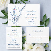 ロックホールメリ結婚ランド州エレガント海軍QRコード セーブザデート