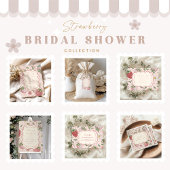 ロマンチックガーデンベリーブライダルシャワー ラウンドシール