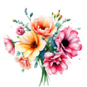 Sophisticated Black Floral Bar Menu アクリルサイン