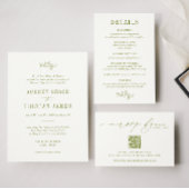 ROWAN | Green Botanical Wedding メニュー