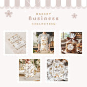 Personalized Rustic Baking Business エプロン