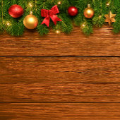 Rustic Christmas Gift Tag – Customizable Holiday ギフトタグ