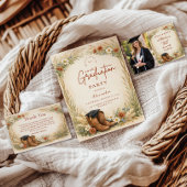 Rustic Cowgirl Graduation Party 招待状