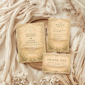 Rustic Desert Botanical Celebration 招待状