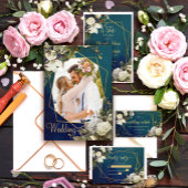 シンプルブラックアンドホワイトゲスト住所 シール