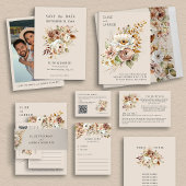 国素朴フローラ自然中立秋の結婚式 テーブルナンバー