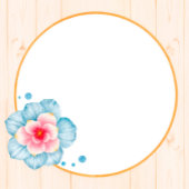 素朴結婚フローラ 招待状