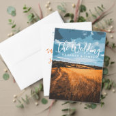 Rustic Sunlit Summer Golden Field Country 台座サイン (この独立クリエイターのコレクションをカスタマイズ。テスト)