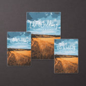 Rustic Golden Wheat Sunlit Country Summer Nature プランナー手帳 (この独立クリエイターのコレクションをカスタマイズ。)