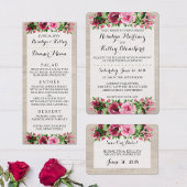 シャビーヴィンテージ素朴ウッドパターカスタムン ラッピングペーパー