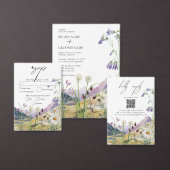 水素朴色ワイルドフラワーマウンテン結婚ズ フェイバーボックス (この独立クリエイターのコレクションをカスタマイズ。)