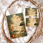 Safari Foliage & Friends Baby Shower スタンダードカクテルナプキン