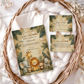 Safari Forest Creatures Baby Shower スタンダードカクテルナプキン