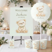 Soft Neutral Bear Baby Keepsake ベビーボディスーツ