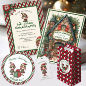 クリスマス小妖精や小人ホリデイ差出人住所 ラベル