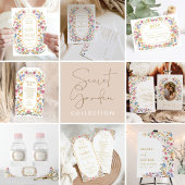 春ボホフローラガーデンブライダルシャワー 箔招待状