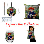 Renoir’s Mother and Child Throw Pillow クッション