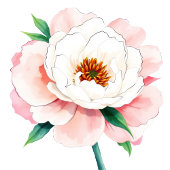 Sophisticated Pink Floral Beverage Menu アクリルサイン